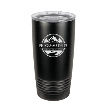 Black Tumblers Front