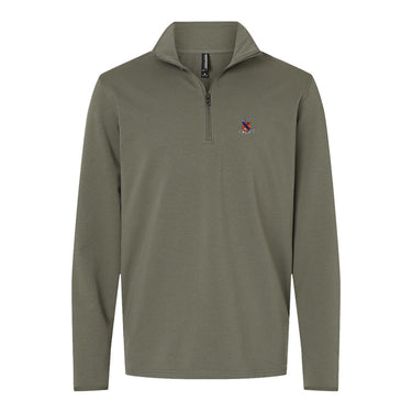 KDR Embroidered Crest Quarter Zip Kappa Delta Rho