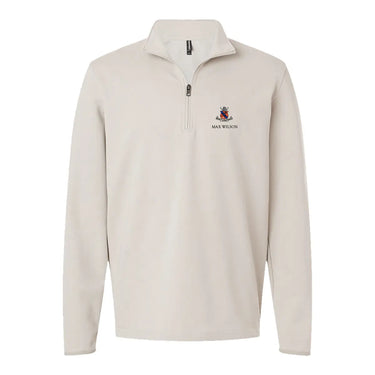 New! KDR Embroidered Crest Quarter Zip Kappa Delta Rho