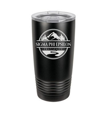 Black Tumblers Front