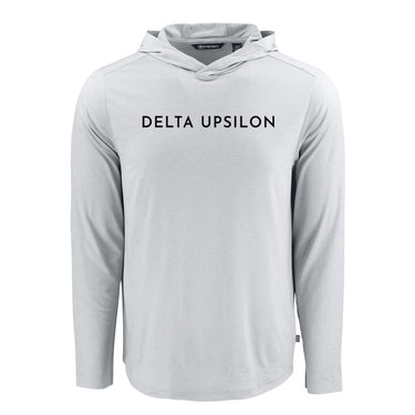 Delta Upsilon Frat Cutter & Buck Lightweight Performance Hoodie.