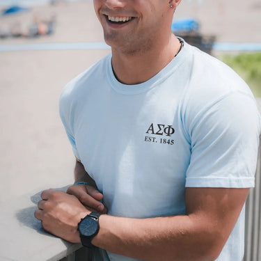 Alpha Sig Bucket Hat Retriever Tee Alpha Sigma Phi