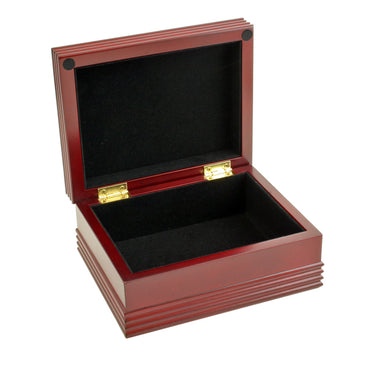 Sigma Pi Deluxe Engraved Rosewood Box