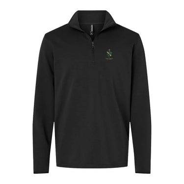 New! AGR Embroidered Crest Quarter Zip Alpha Gamma Rho