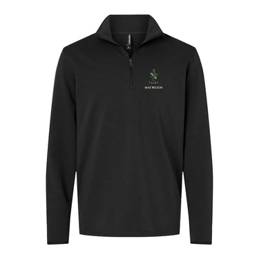 New! AGR Embroidered Crest Quarter Zip Alpha Gamma Rho