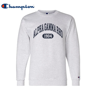 New! AGR Champion Collegiate Crewneck Alpha Gamma Rho
