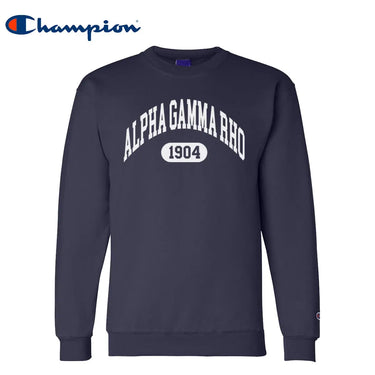 New! AGR Champion Collegiate Crewneck Alpha Gamma Rho