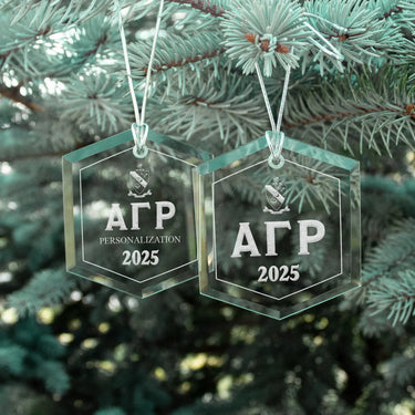 New! AGR 2025 Limited Edition Holiday Ornament Alpha Gamma Rho