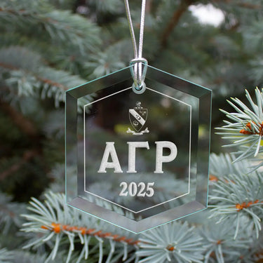 New! AGR 2025 Limited Edition Holiday Ornament Alpha Gamma Rho