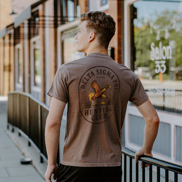 Delta Sig Hunting Club Short Sleeve Tee Delta Sigma Phi