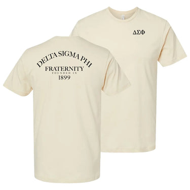 Delta Sig Lightweight Heritage Short Sleeve Tee – Campus Classics