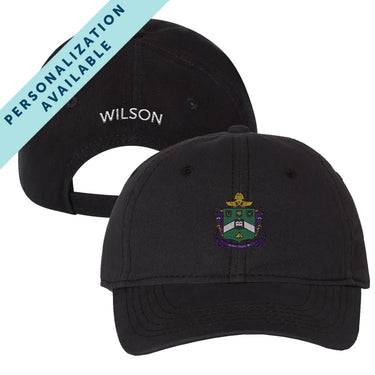 Delta Sig Classic Crest Ball Cap Delta Sigma Phi