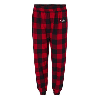Delta Sig Flannel Joggers Delta Sigma Phi