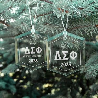 New! Delta Sig 2025 Limited Edition Holiday Ornament Delta Sigma Phi