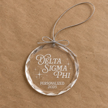 New! Delta Sig 2026 Limited Edition Holiday Ornament