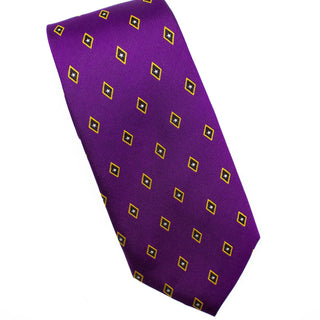 FIJI Black Diamond Silk Tie Phi Gamma Delta