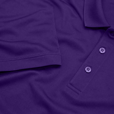 Close up image of pique polo.