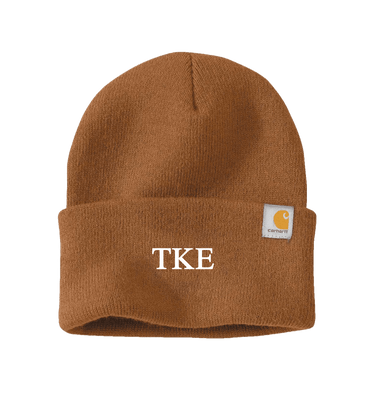 Brown Beanie Front