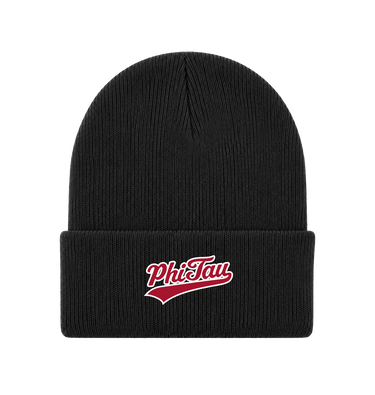Heather Charcoal Beanie Front