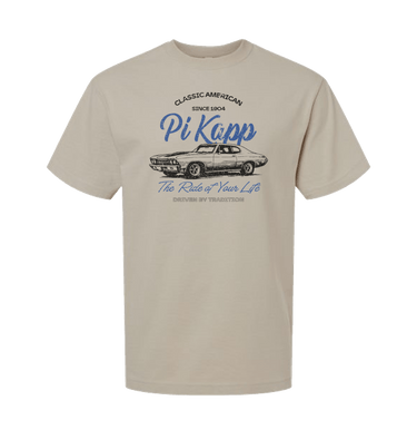 Bone Printed Premium T-Shirt Front