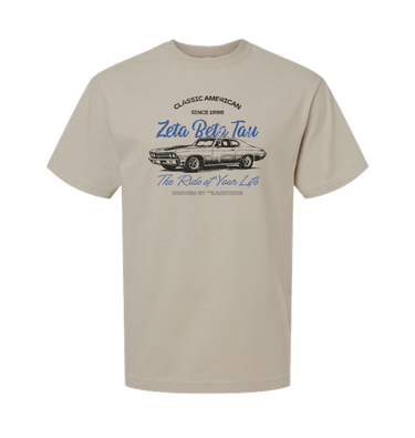 Bone Printed Premium T-Shirt Front