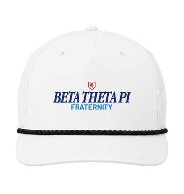 White/Black Caps Front