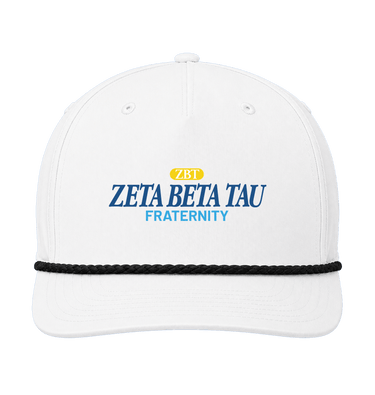 White/Black Caps Front