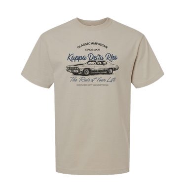 Bone Printed Premium T-Shirt Front