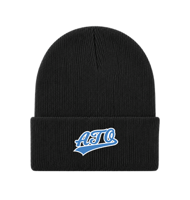 Heather Charcoal Beanie Front