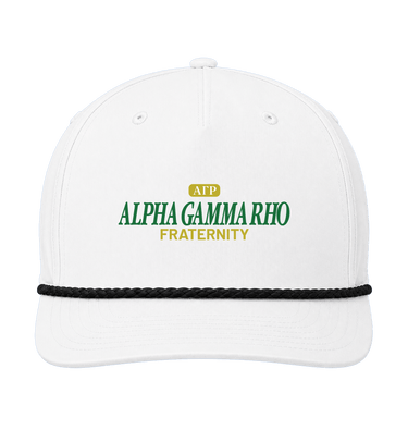 White/Black Caps Front