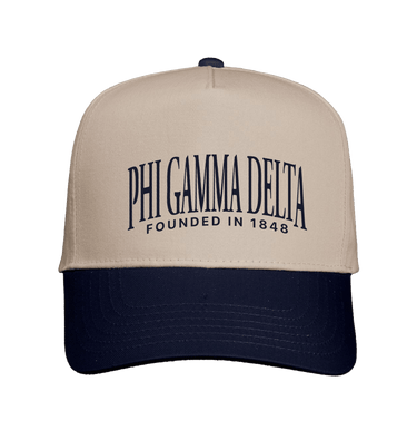 Khaki/Navy Caps Front