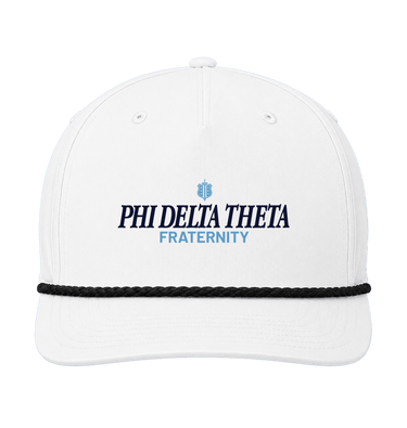 White/Black Caps Front