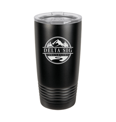 Black Tumblers Front