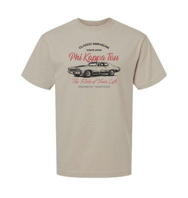 Bone Printed Premium T-Shirt Front