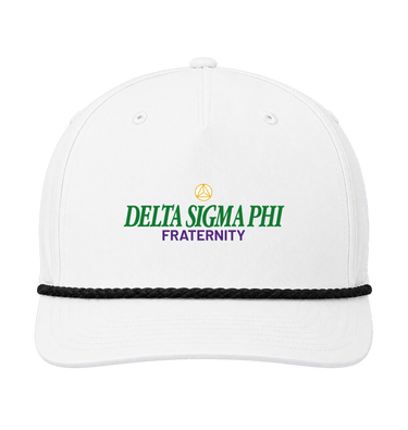 White/Black Caps Front