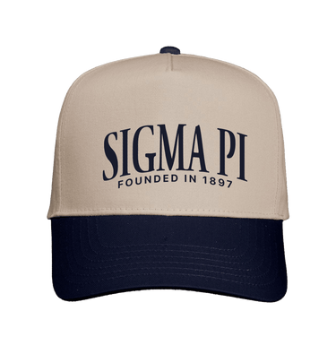 Khaki/Navy Caps Front