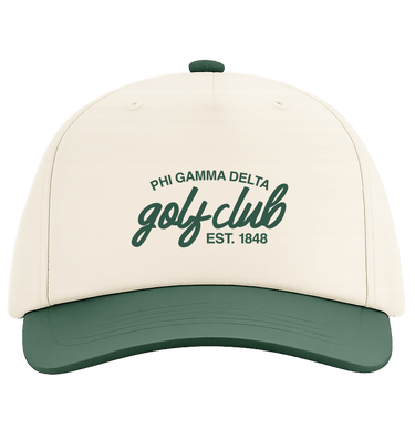 Cream/Dark Green Caps Front