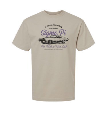 Bone Printed Premium T-Shirt Front