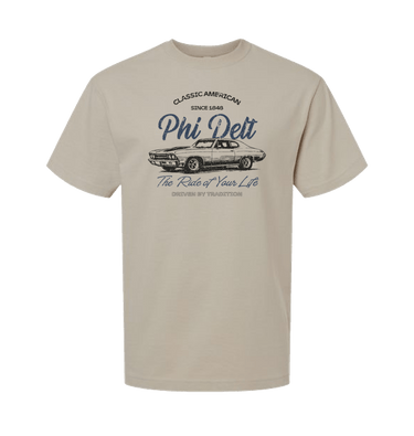Bone Printed Premium T-Shirt Front