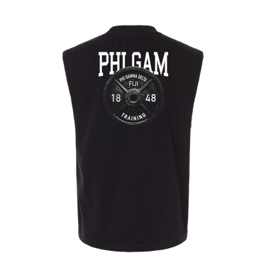 True Black Vests Back