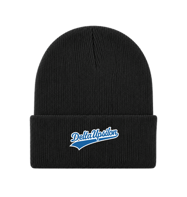 Heather Charcoal Beanie Front