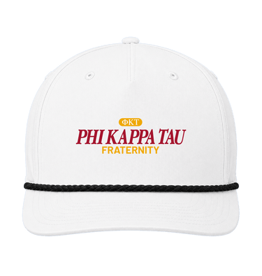 White/Black Caps Front