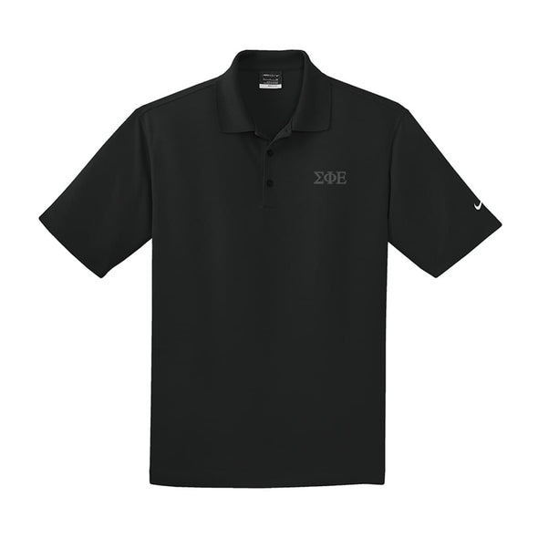 SigEp Black Nike Performance Polo | Sigma Phi Epsilon | Shirts > Short sleeve polo shirts