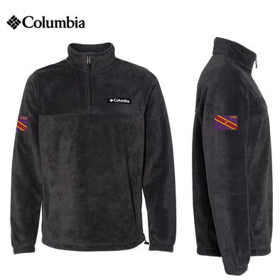 SigEp Columbia Embroidered Flag Quarter Zip