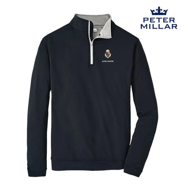 Delt Personalized Peter Millar Perth Stretch Quarter Zip Delta Tau Delta