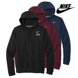 Delt Nike Embroidered Hoodie Delta Tau Delta
