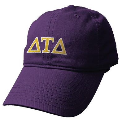 Delt Purple Hat | Delta Tau Delta | Headwear > Billed hats