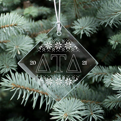 Delt 2021 Limited Edition Holiday Ornament | Delta Tau Delta | Promotional > Ornaments