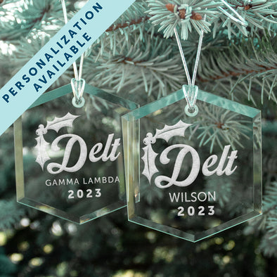 New! Delt 2023 Personalized Limited Edition Holiday Ornament