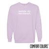 New! Lambda Chi Comfort Colors Purple Sweetheart Crewneck | Lambda Chi Alpha | Sweatshirts > Crewneck sweatshirts
